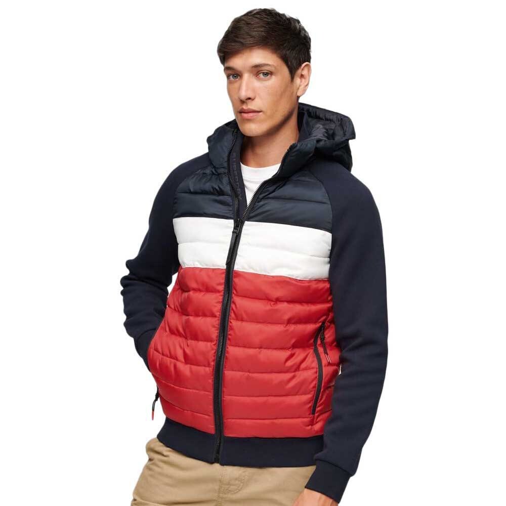 

Куртка Superdry Storm Hybrid Padded, красный