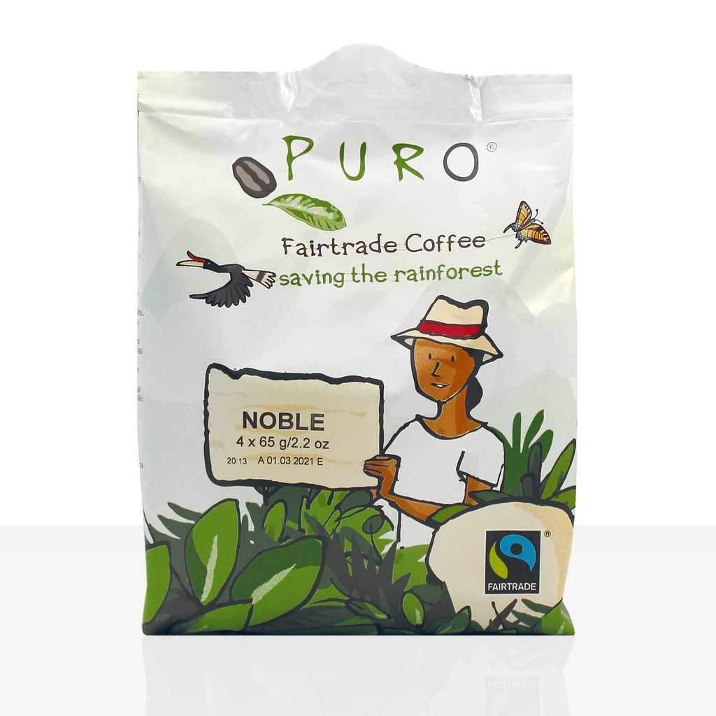 

Пакет Miko Puro Fairtrade Noble Pouch молотый 48 x 65 г Miko Kaffee Gmbh