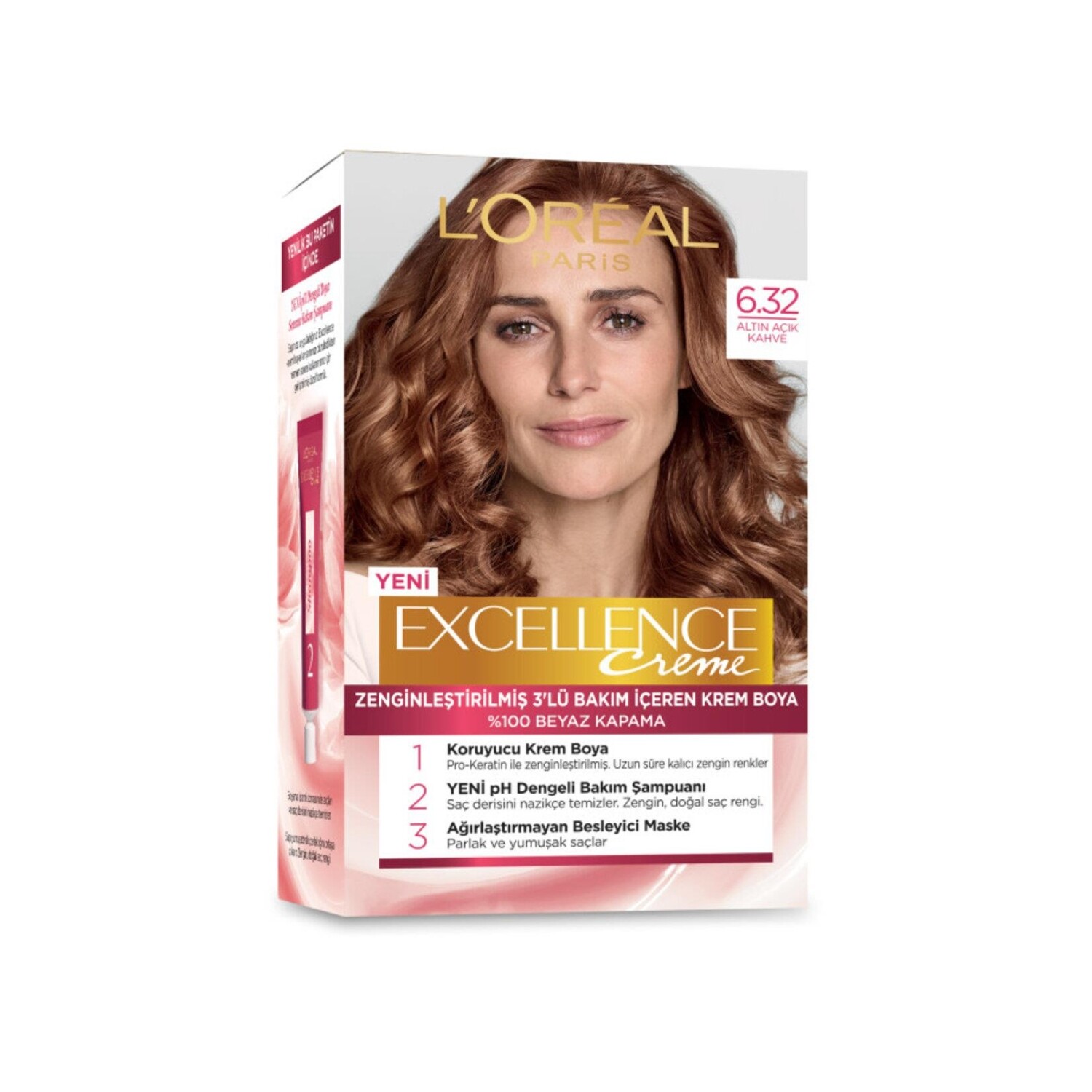 

Loreal Paris Excellence Creme 6.32 Золотой Светло-Коричневый