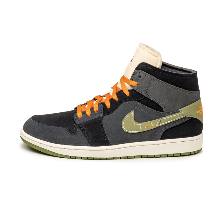 

Кроссовки Nike Air 1 Mid Se Craft Air Jordan, антрацит