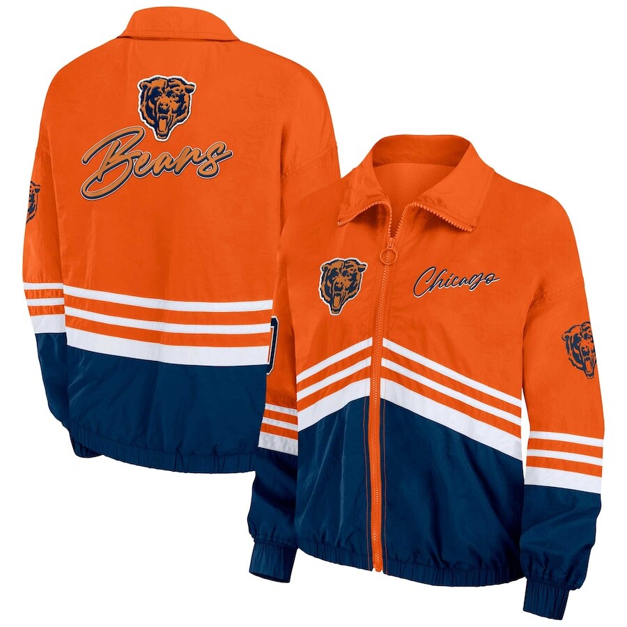

Ветровка WEAR by Erin Andrews Chicago Bears, оранжевый