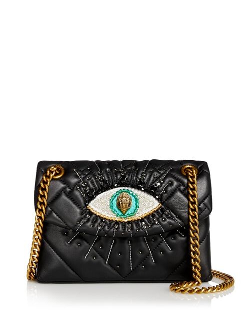 

Кожаная сумка через плечо Mini Kensington KURT GEIGER LONDON, цвет Black