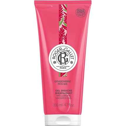 Гель для душа Roger And Gallet Gingembre Rouge 200 мл, Roger & Gallet мыло gingembre rouge 100 г roger