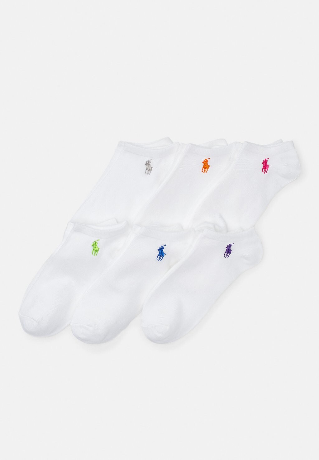 

Носки LOW PROFILE SOCK 6 PACK Ralph Lauren, белый