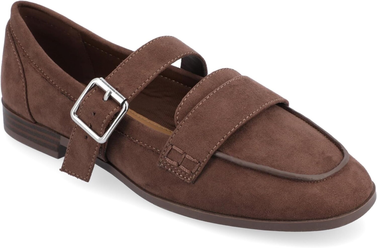 

Балетки Tru Comfort Foam Caspian Flats Journee Collection, цвет Brown/Suede
