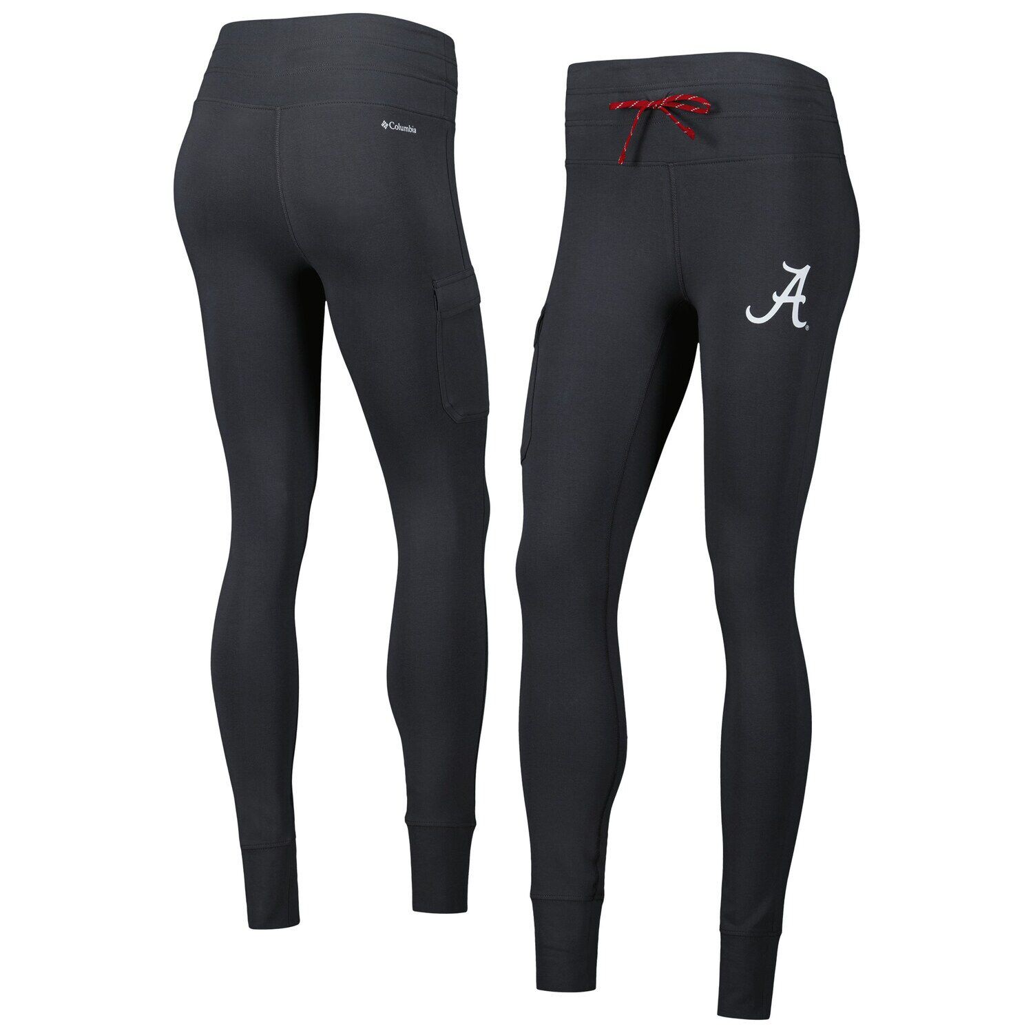 

Женские леггинсы Columbia Charcoal Alabama Crimson Tide Omni-Wick Trek