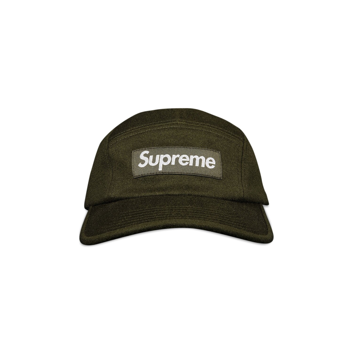 

Кепка Supreme Wool Camp Оливковая