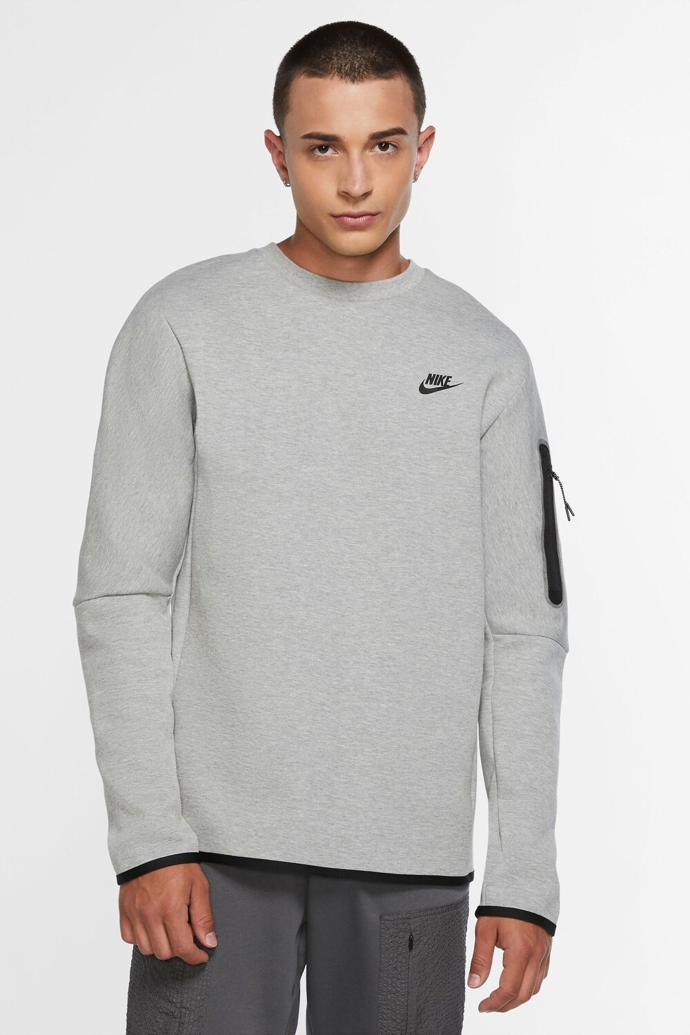 

Толстовка из технического флиса Nike, серый