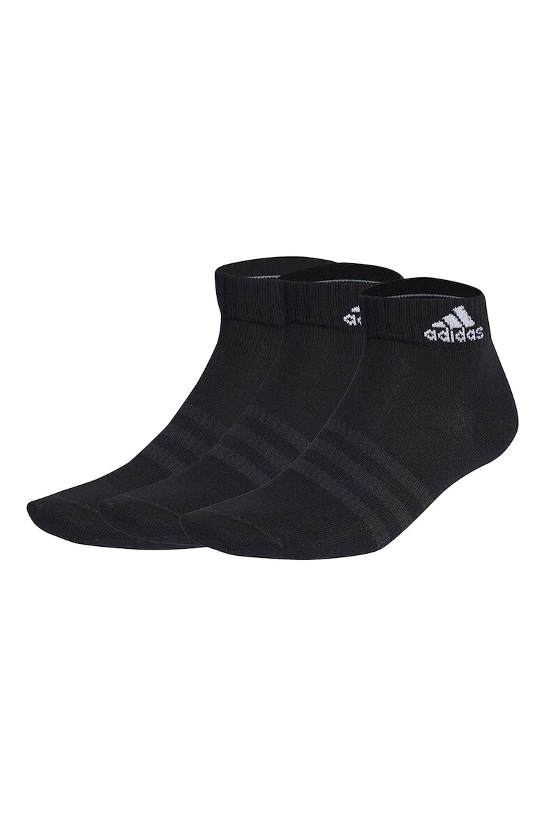 

Короткие носки с логотипом - 3 пары Adidas Performance, черный
