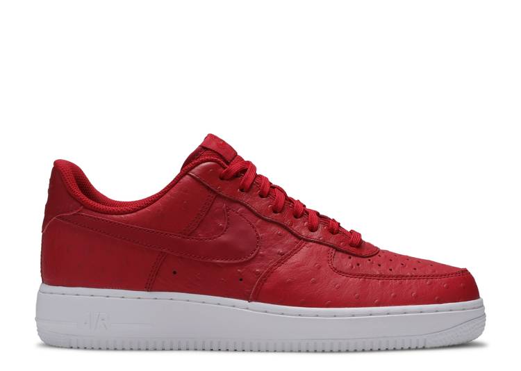 Nike air force sales 1 low gym red