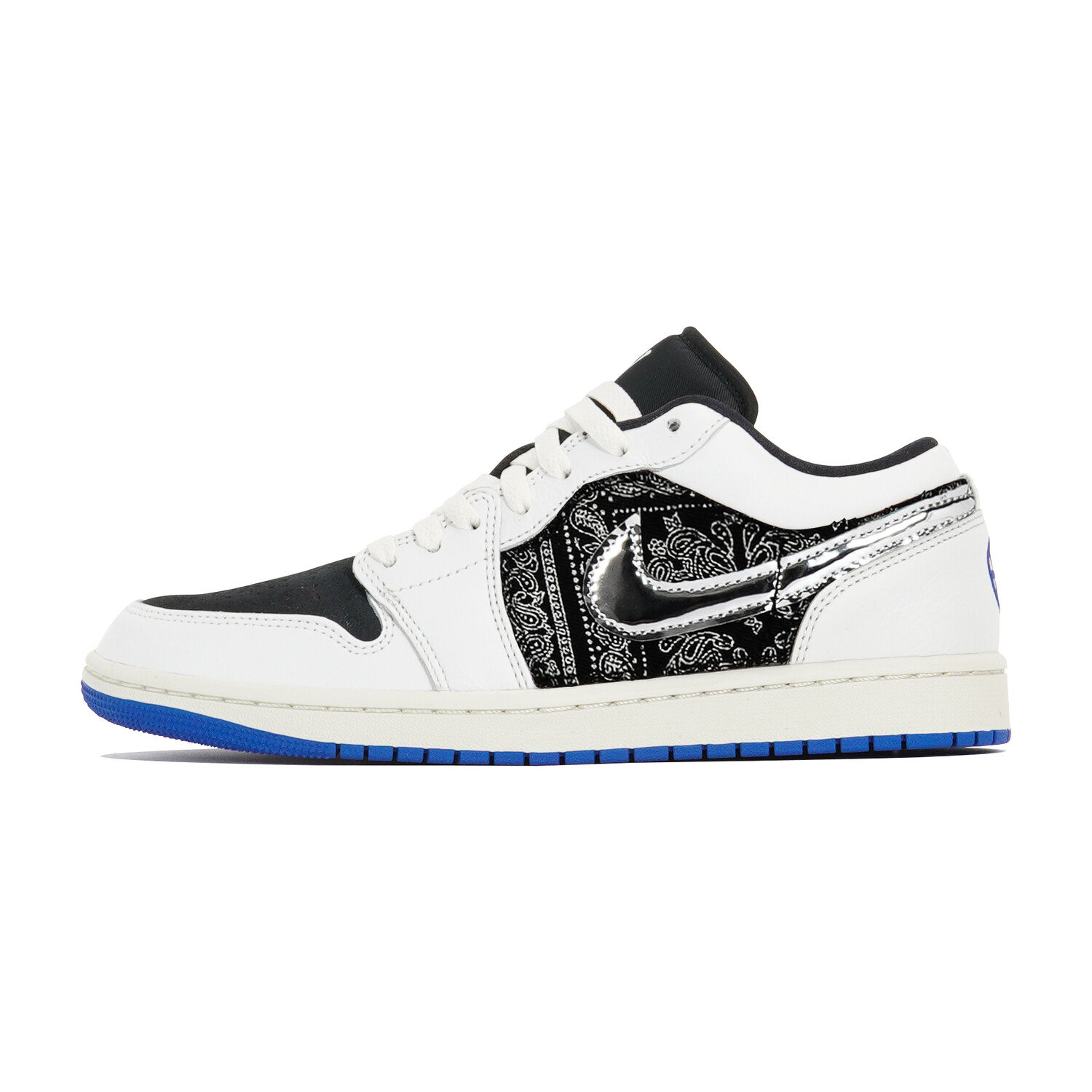 

Кроссовки Air Jordan 1 Vintage Basketball Shoes Men Low-top Black, белый