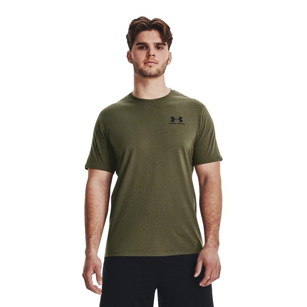 

Спортивная футболка Under Armour Sportstyle Left Chest, зеленый