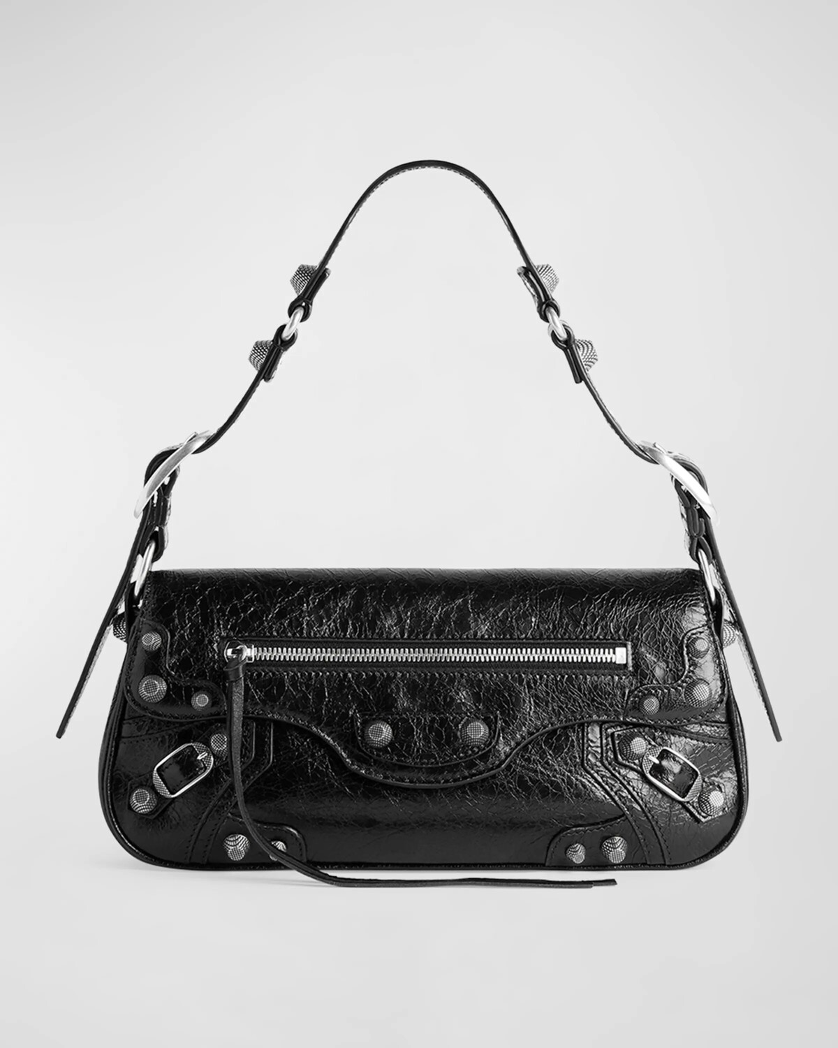 

Маленькая сумка-слинг Le Cagole Balenciaga, цвет Black