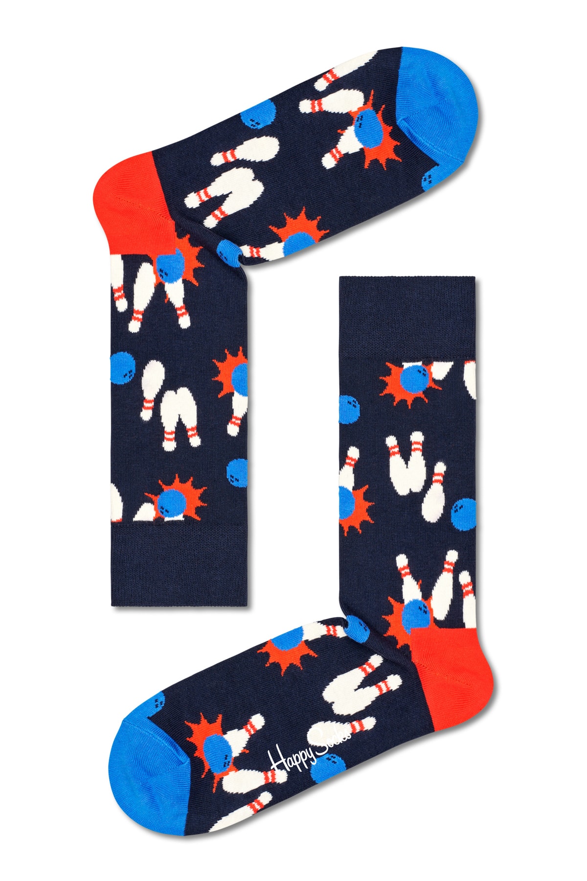 Подарочный набор из 4 носков Go Bowling Happy Socks, разноцветный подарочный набор из 3 носков для домашних животных happy socks синий