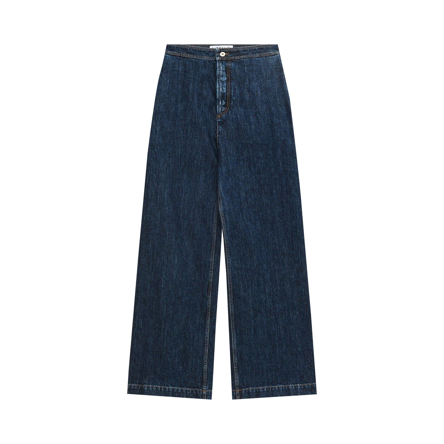 

Джинсы Loewe с высокой талией, Raw Denim
