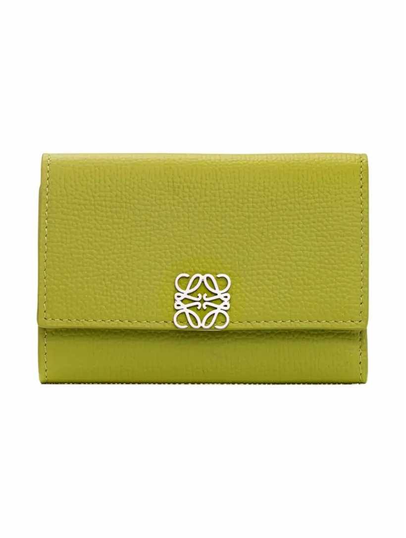 

Кожаное портмоне Anagram Loewe, зелёный