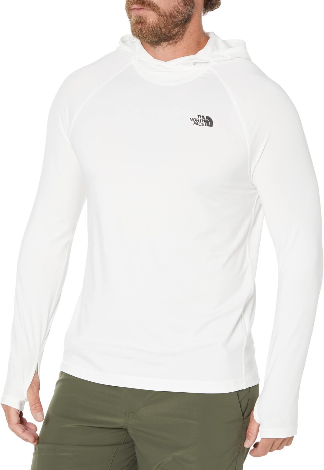 

Толстовка с капюшоном для воды класса V The North Face, цвет TNF White
