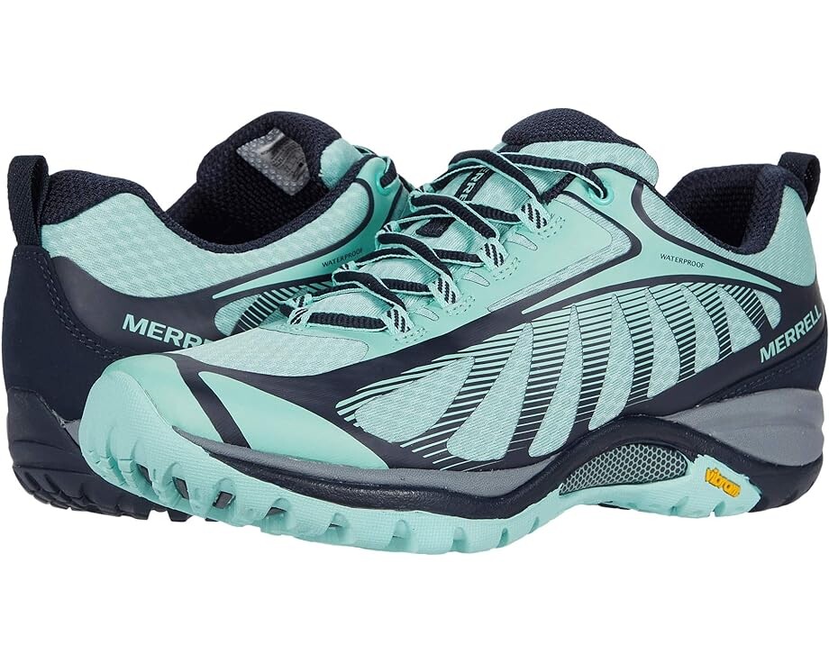

Походные ботинки Merrell Siren Edge 3 Waterproof, цвет Navy/Wave