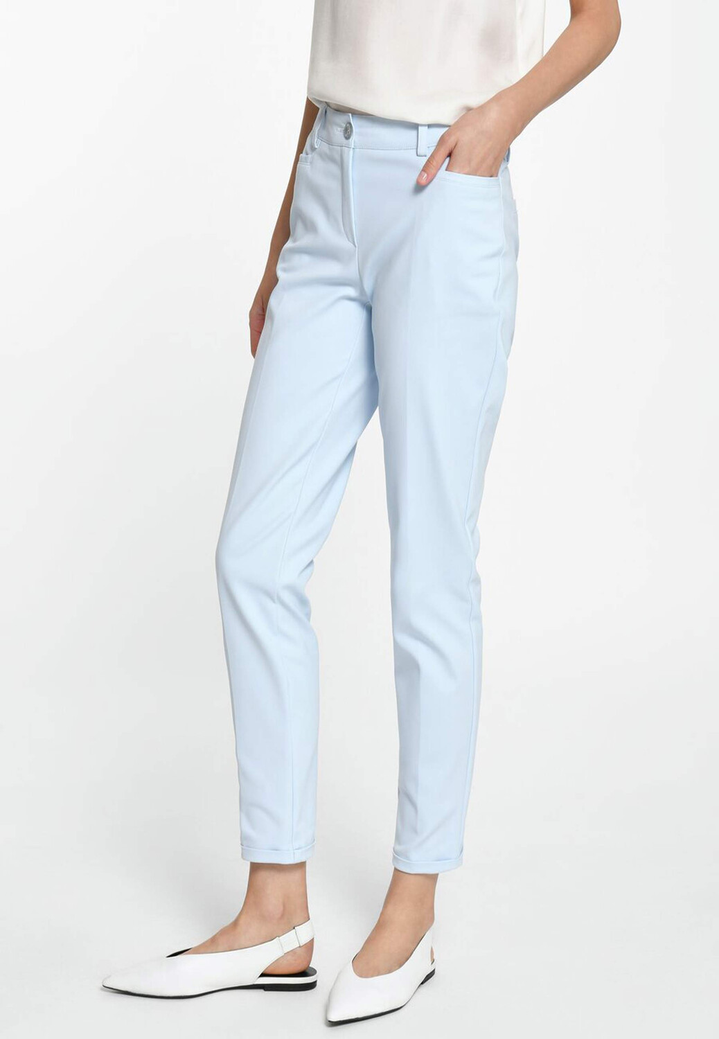 

Брюки FADENMEISTER BERLIN Hose Cotton, светло-синий