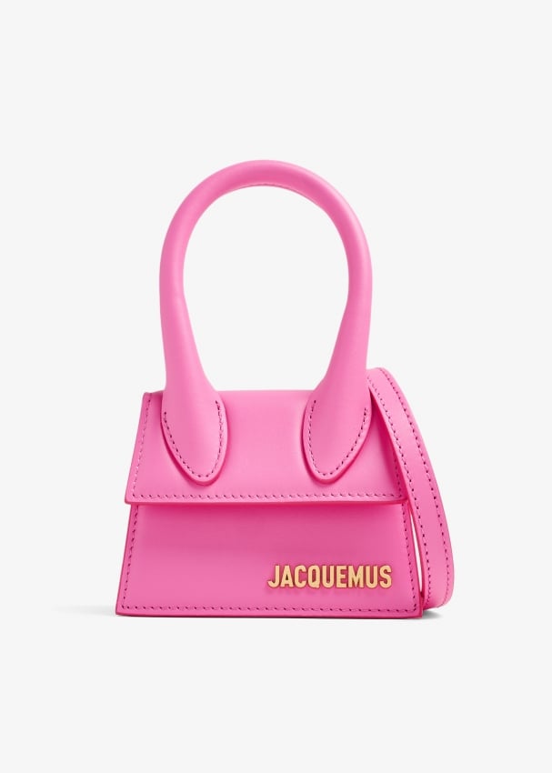 Сумка Jacquemus Le Chiquito, розовый jacquemus мини сумка jacquemus le chiquito черный