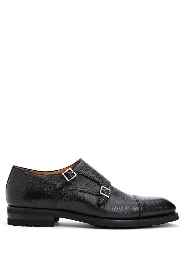 

Мужские кожаные туфли с черным поясом Magnanni, Черный