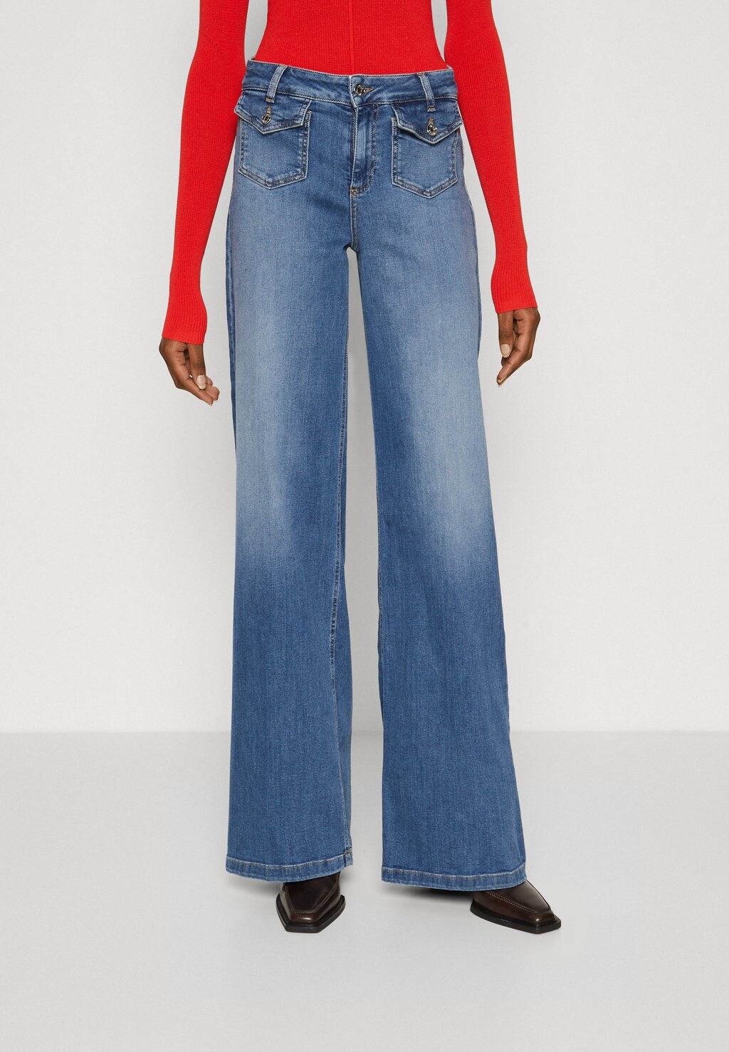 

Джинсы-клеш Liu Jo Jeans, синий