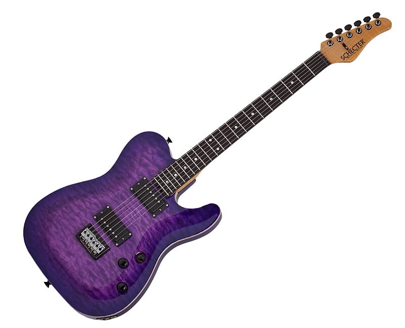 

Электрогитара Schecter PT Classic Electric Guitar - Purple Burst