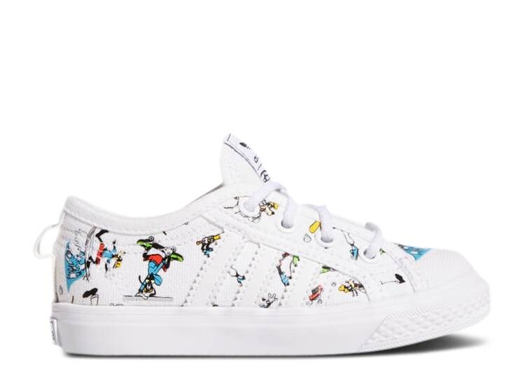 

Кроссовки Adidas DISNEY X NIZZA INFANT 'SPORT GOOFY PACK - WHITE', белый