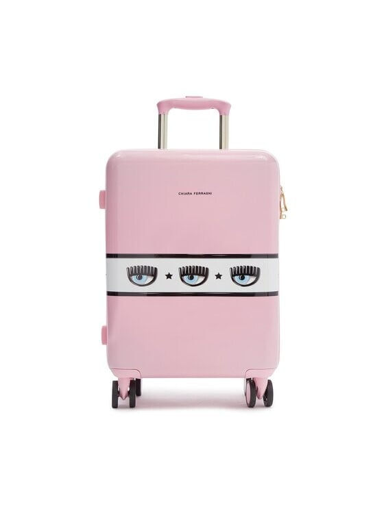

Средний чемодан Chiara Ferragni, розовый