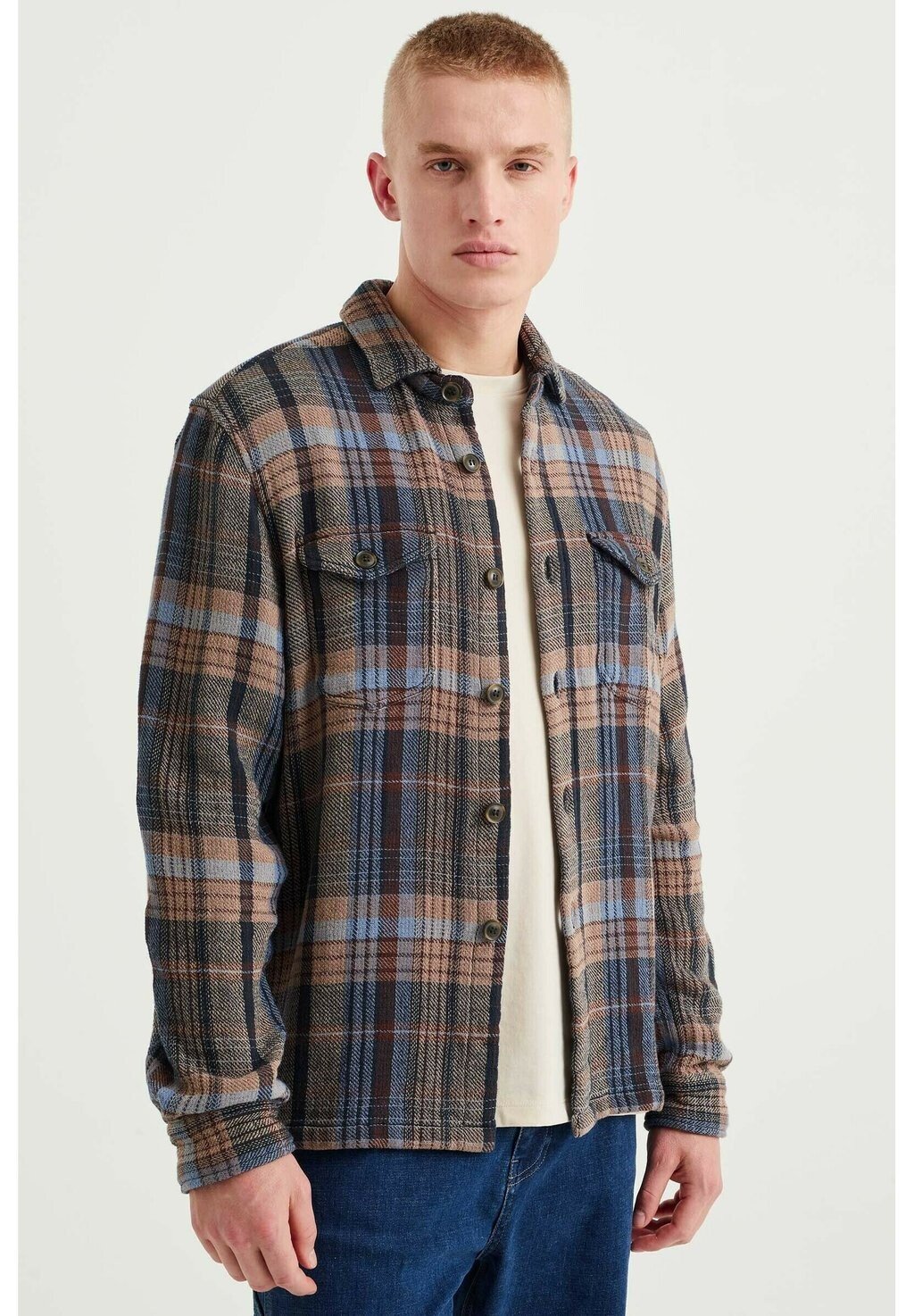 

Рубашка BLUE RIDGE WE Fashion, цвет blue