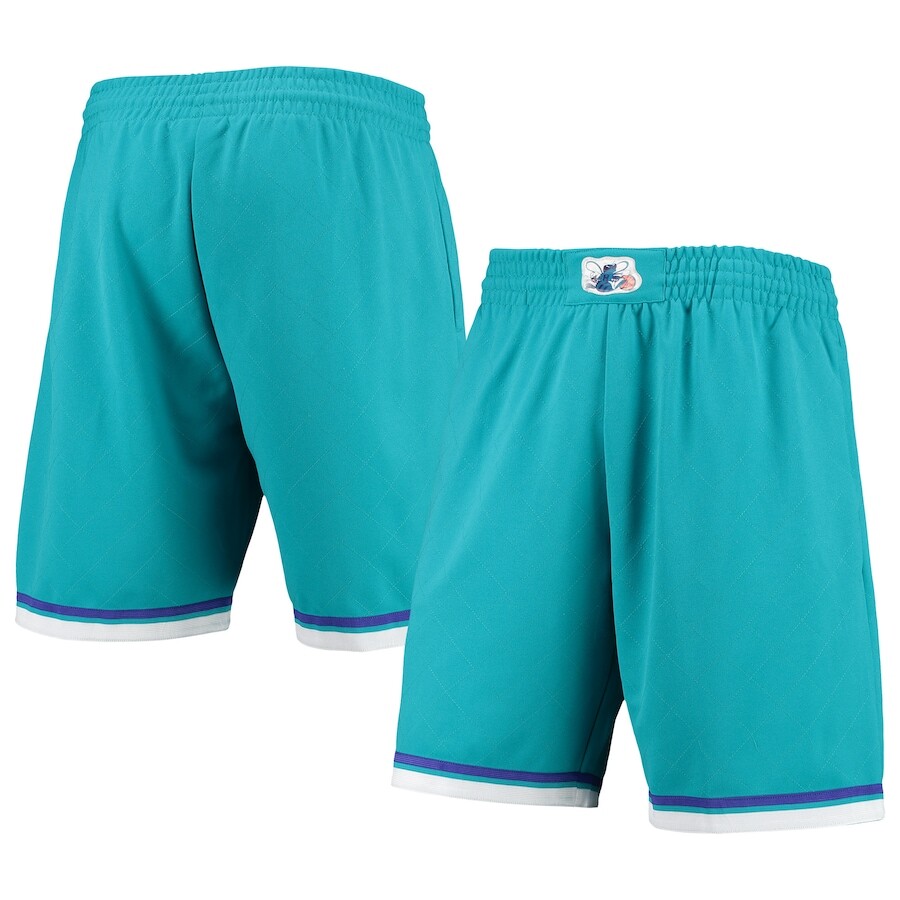 

Шорты Mitchell & Ness Charlotte Hornets, бирюзовый