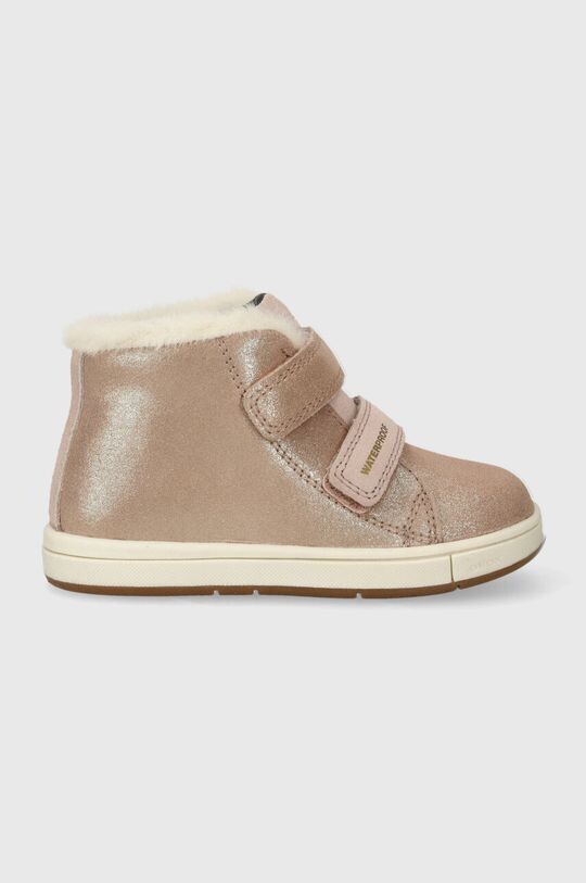 

Детские замшевые кроссовки B364ZA 07722 B TROTTOLA WPF Geox, розовый