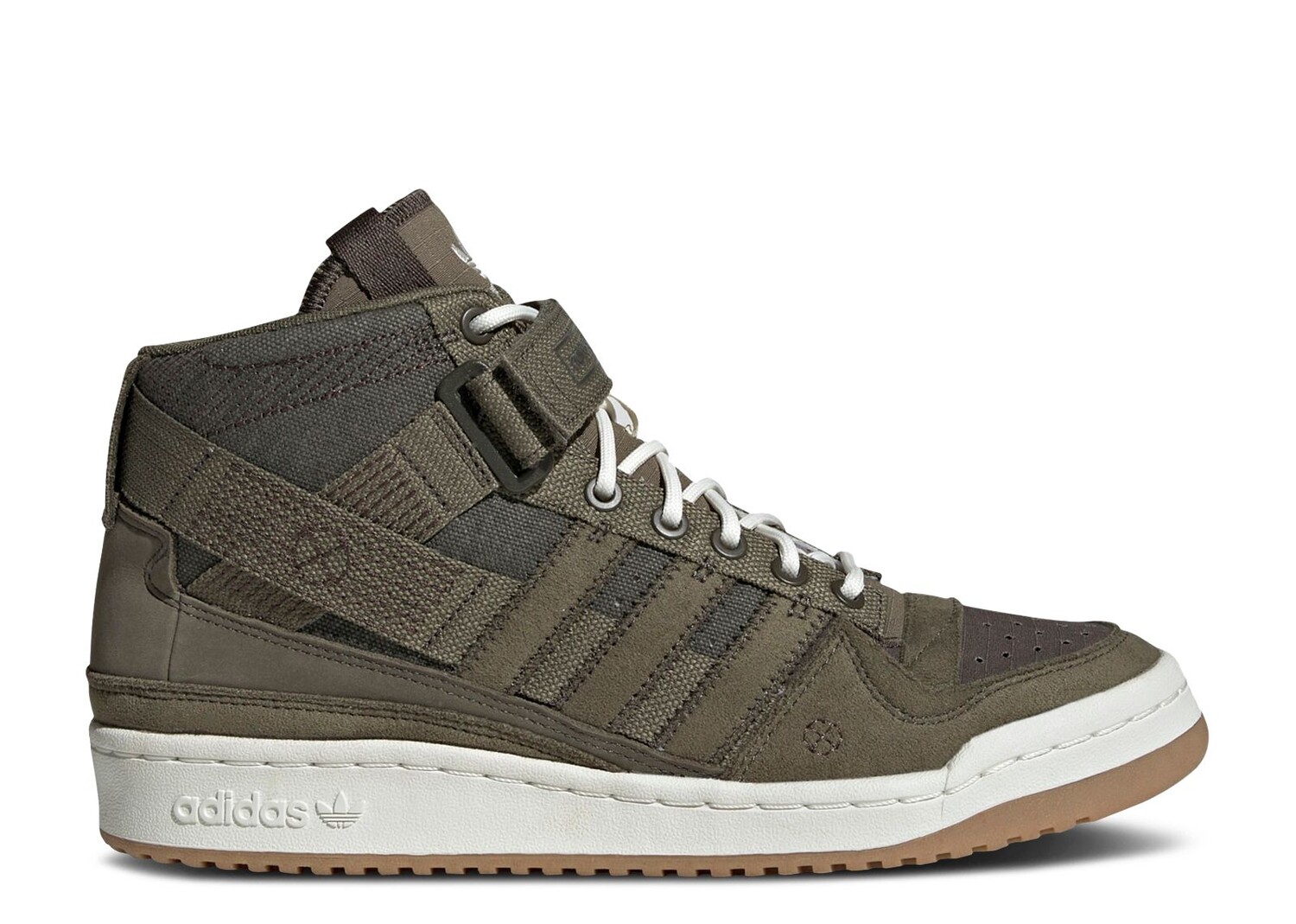 

Кроссовки adidas Parley X Forum High 'Olive Strata', зеленый, Зеленый;серый