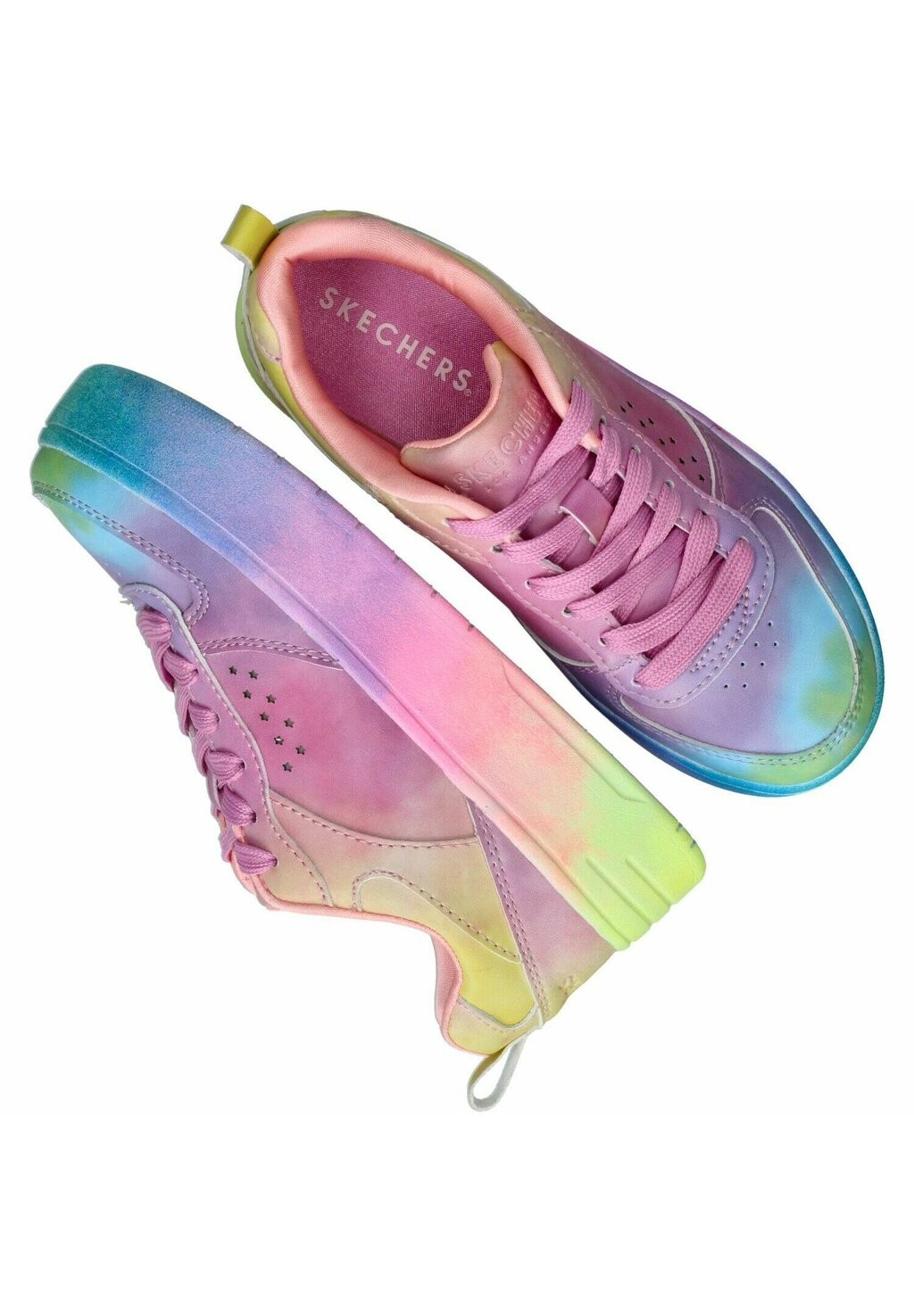 

Кроссовки на шнуровке COURT Skechers, разноцветный