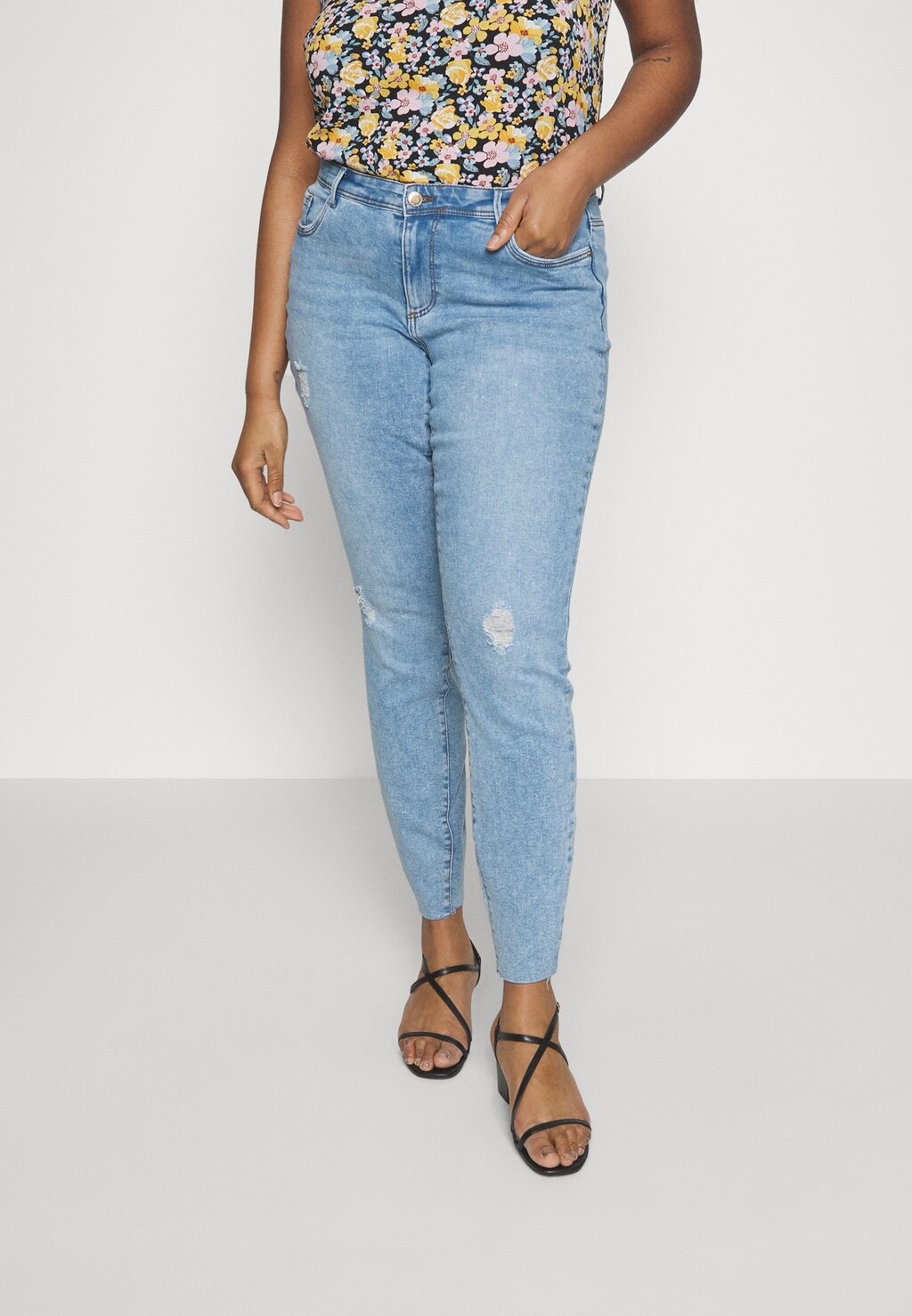 

Джинсы Skinny Fit Vero Moda Vmtanya Pipingv, голубой