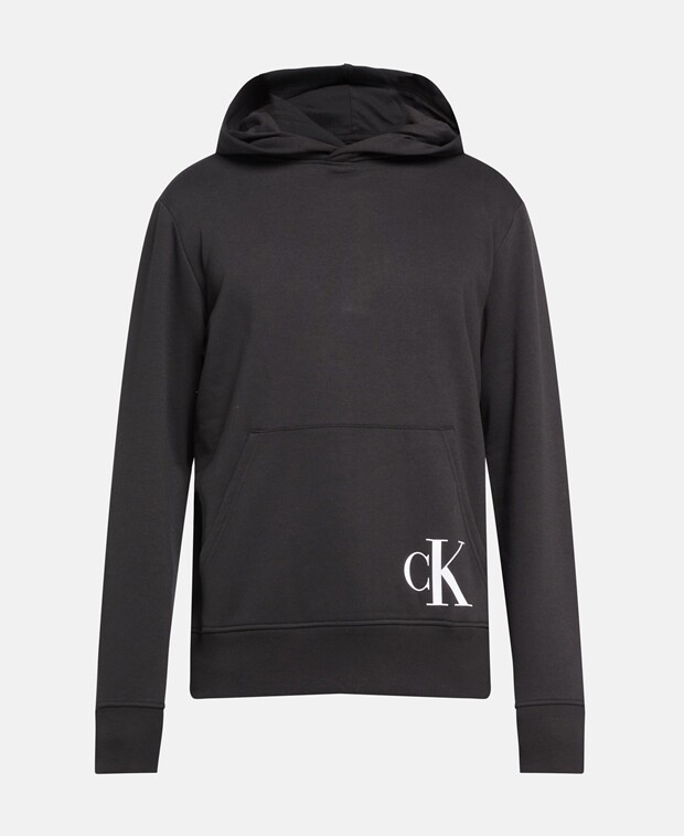 

Худи с капюшоном Calvin Klein Jeans, черный