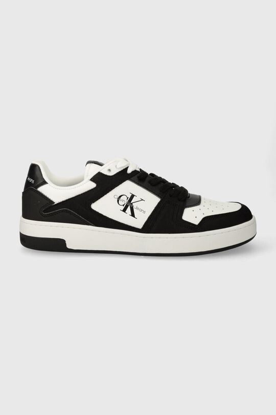 

Кожаные кроссовки BASKET CUPSOLE LOW LTH ML FAD Calvin Klein Jeans, черный