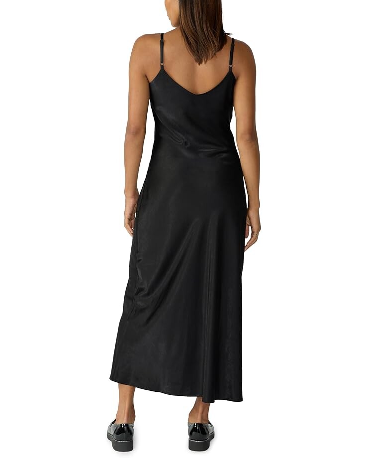 

Платье Sanctuary Slip Midi Dress, черный
