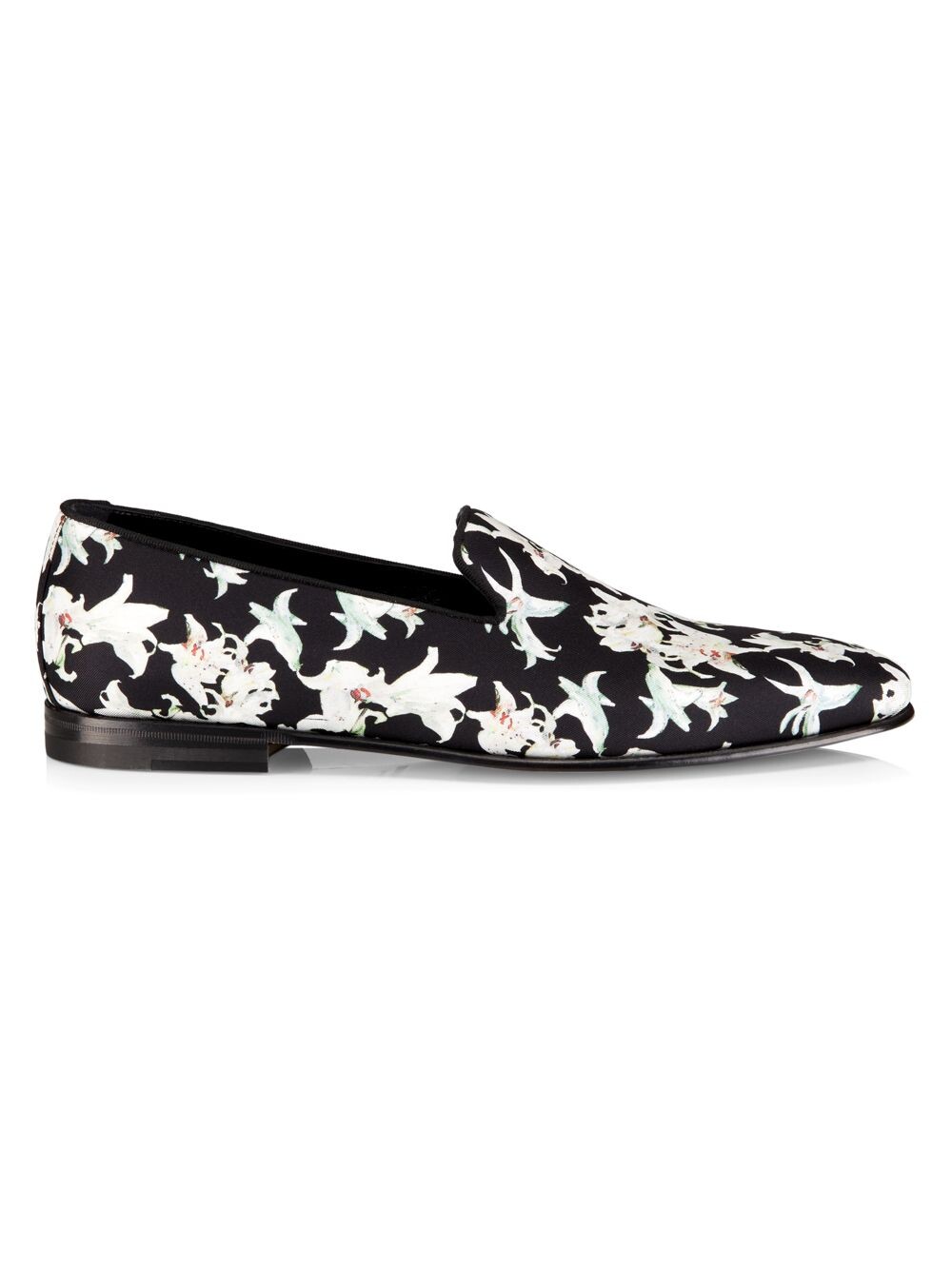 

лоферы Mario с цветочным принтом Manolo Blahnik, черный