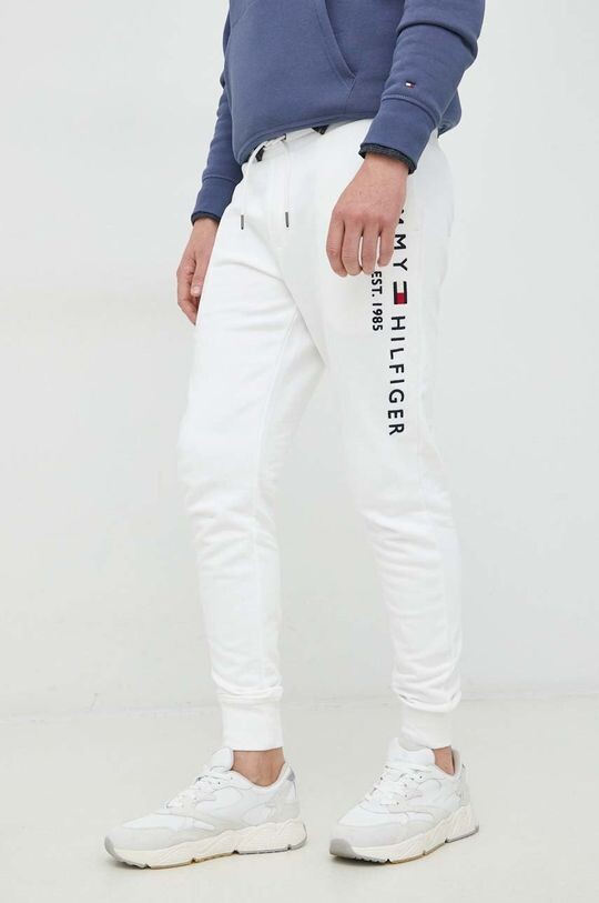 

Хлопковые спортивные брюки Tommy Hilfiger, белый