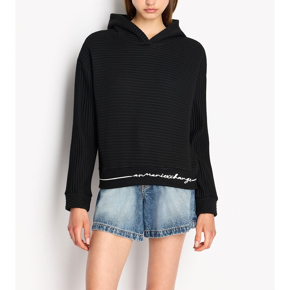 

Худи Armani Exchange 6RYM77_YJDXZ, черный