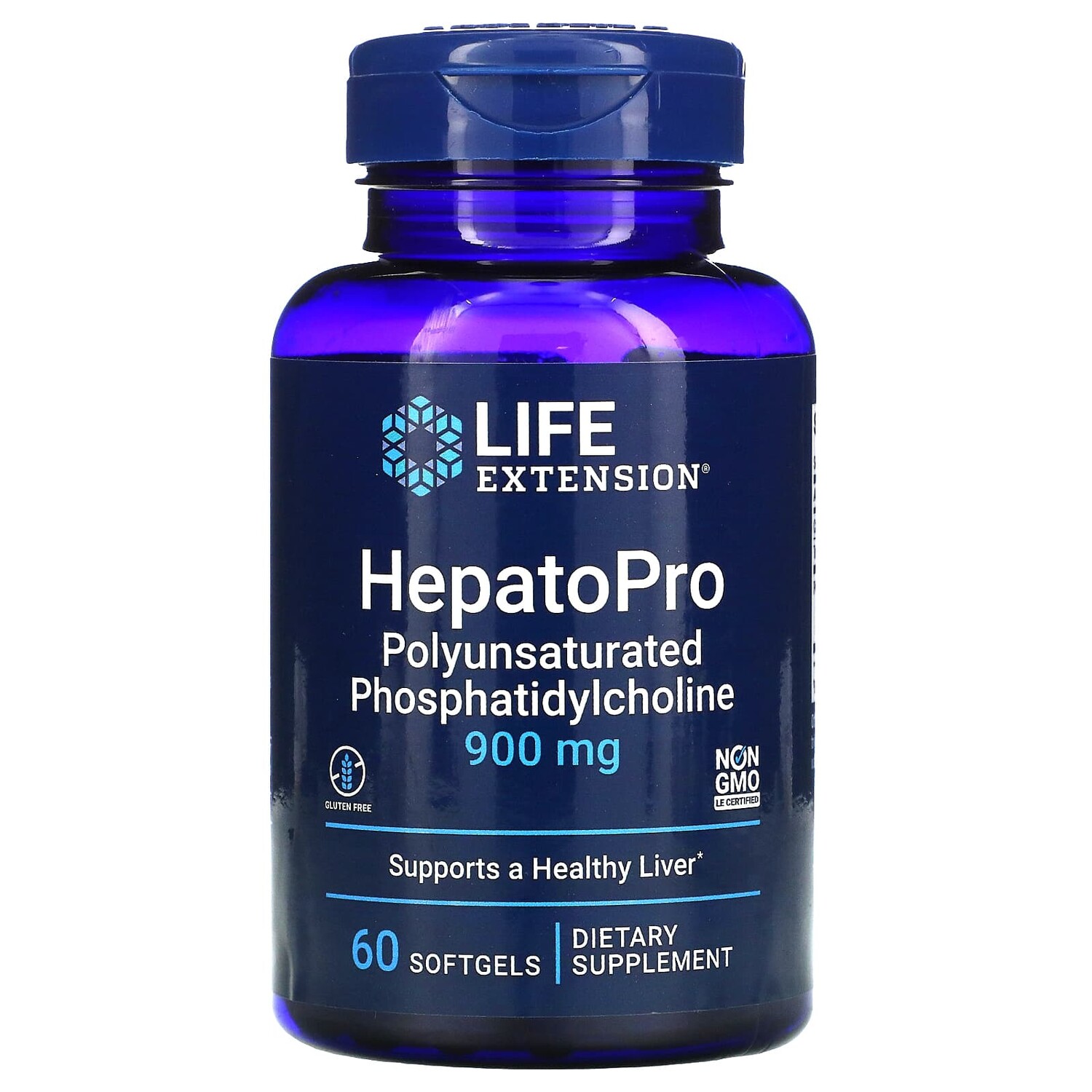 

HepatoPro, 900 мг, 60 мягких таблеток, Life Extension