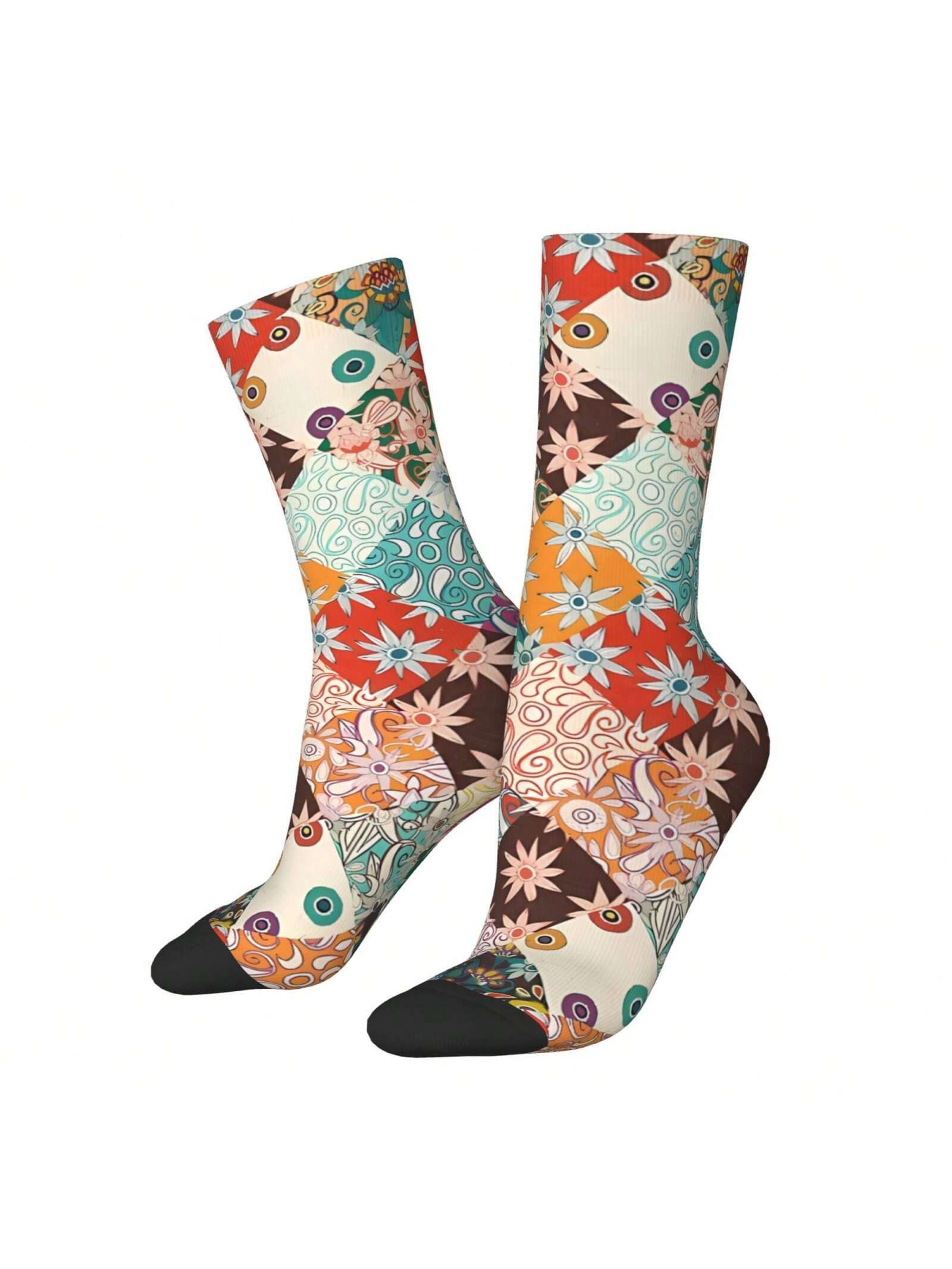 Забавные сумасшедшие носки для мужчин Sarilmak, многоцветный