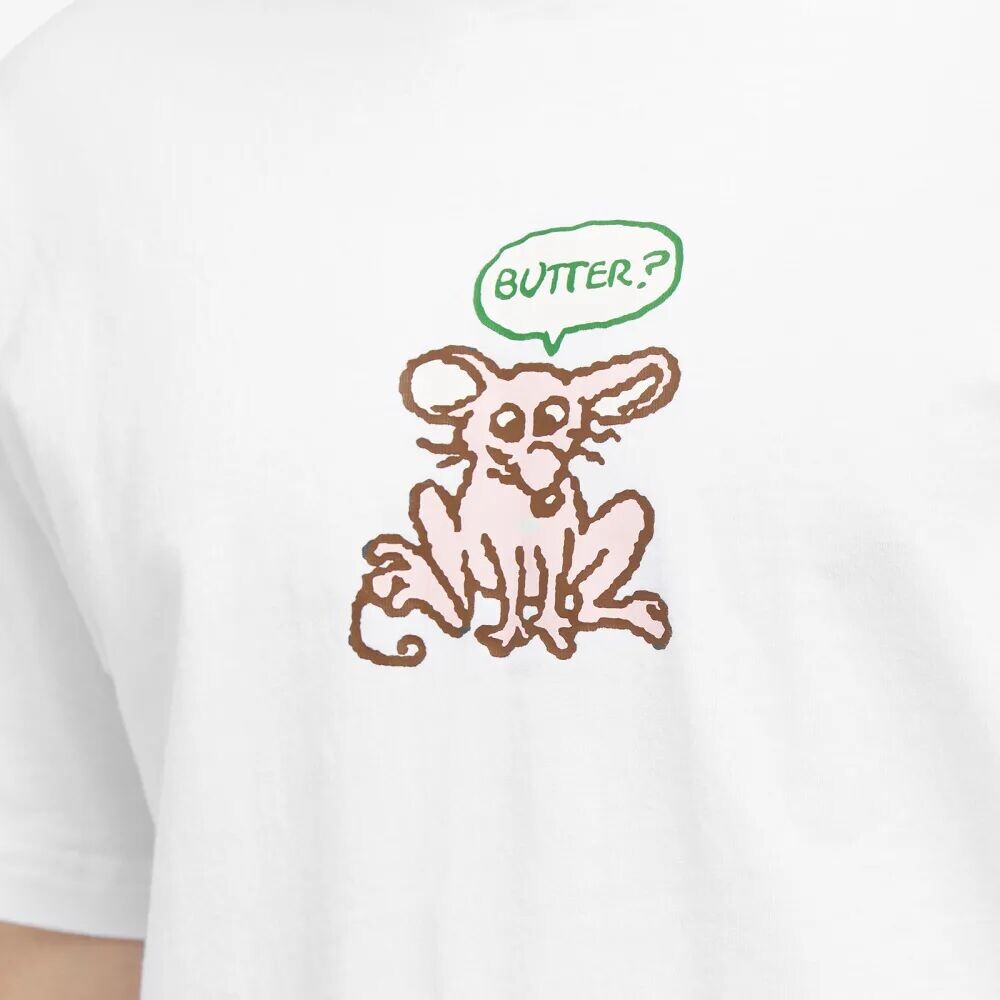 

Butter Goods Футболка с грызунами, белый