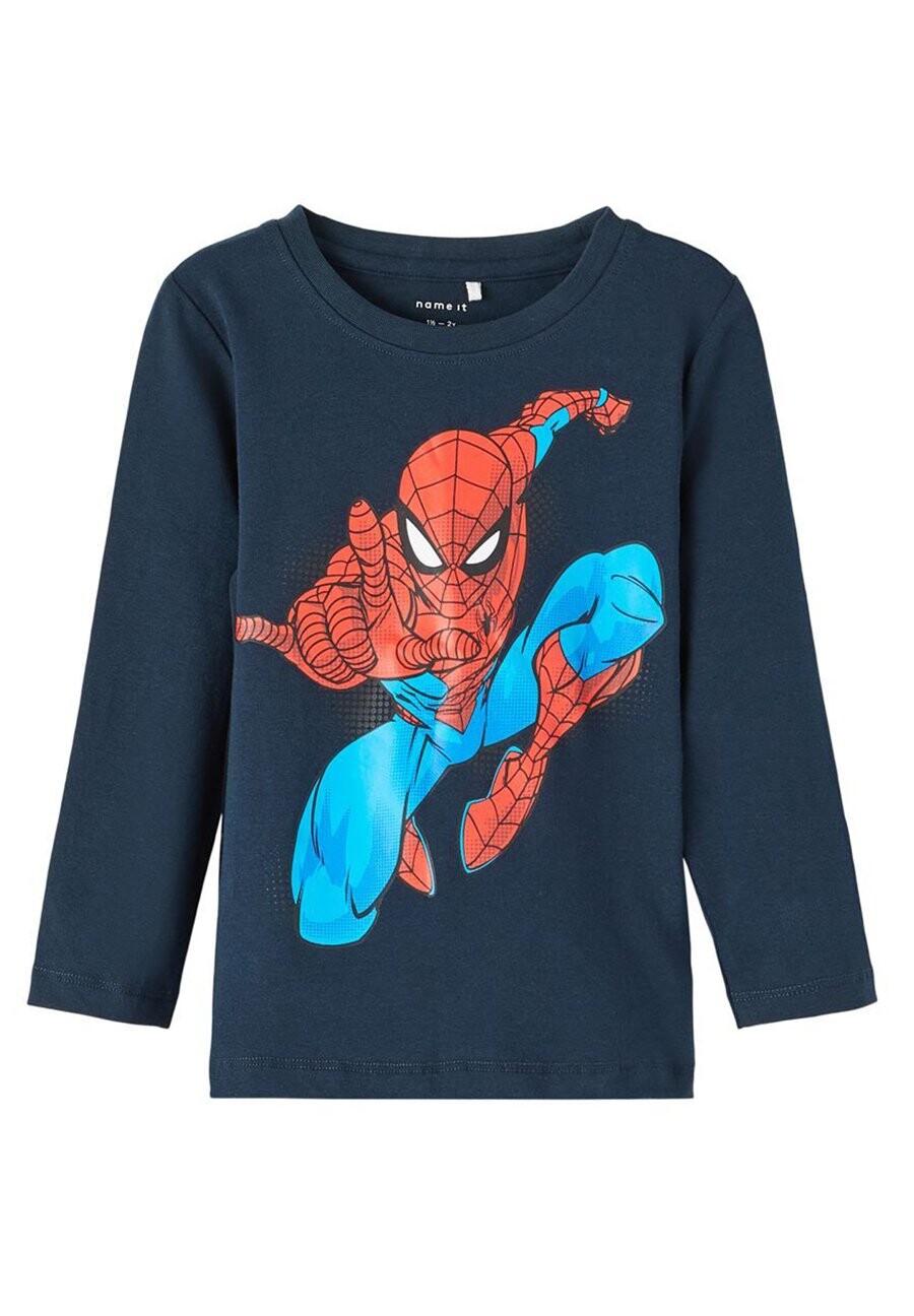 

Топ с длинными рукавами NMMOKTAV SPIDERMAN MAR Name it, цвет dark sapphire