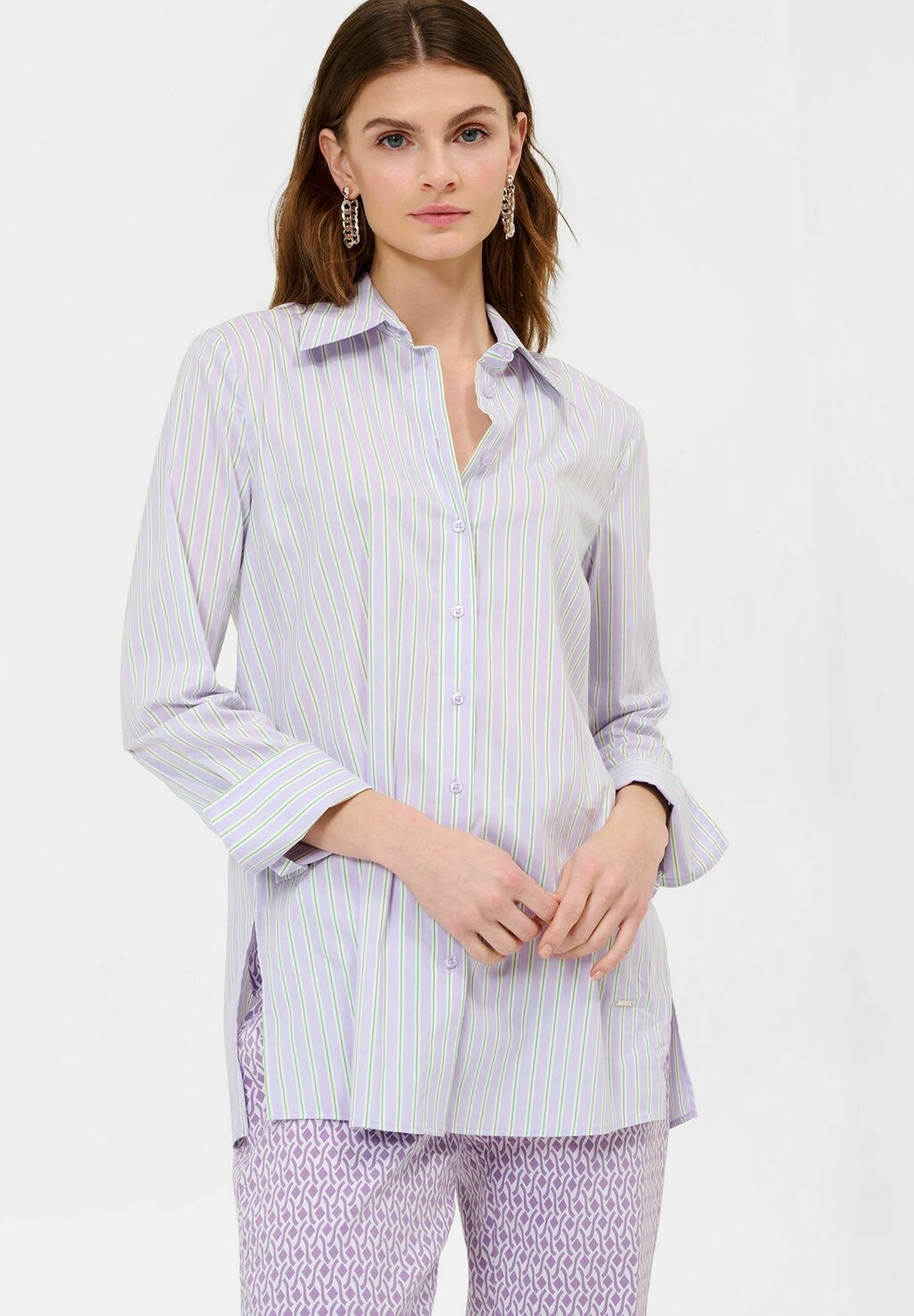 

Блузка-рубашка STYLE VICKI BRAX, цвет soft purple