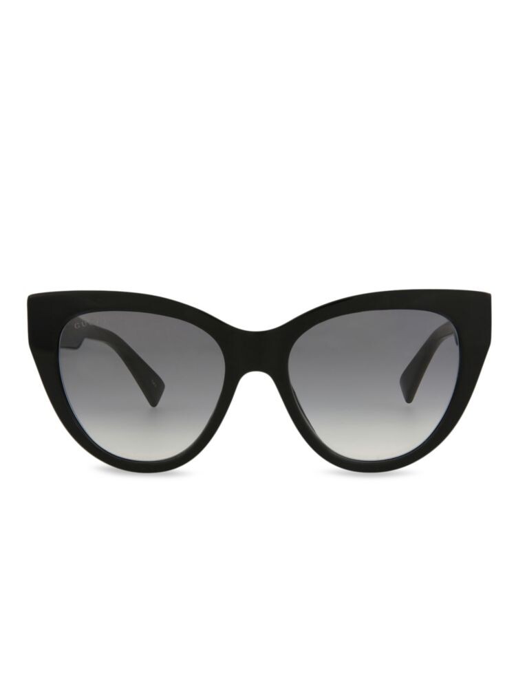 

Солнцезащитные очки «кошачий глаз» 53MM Gucci, цвет Black Gold