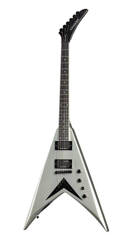 Электрогитара Kramer Dave Mustaine Vanguard 2023 - Silver Metallic цена и фото