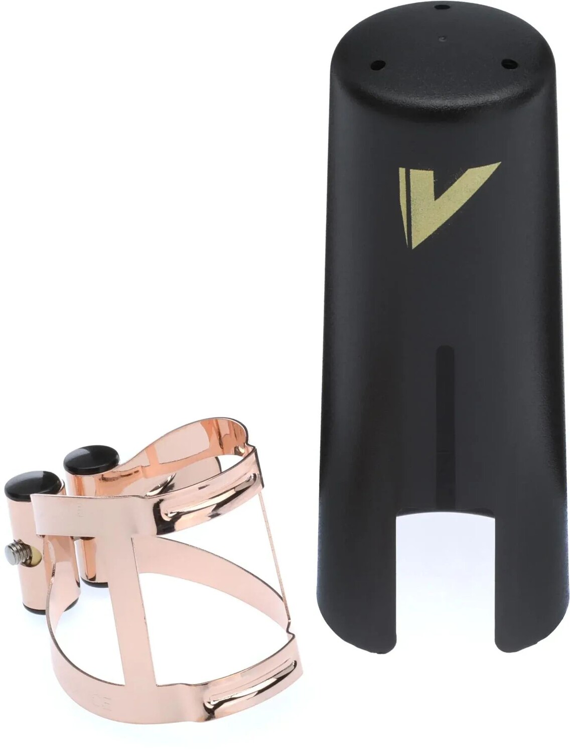 

Лигатура и колпачок для тенор-саксофона Vandoren LC58PGP M|O — розовое золото