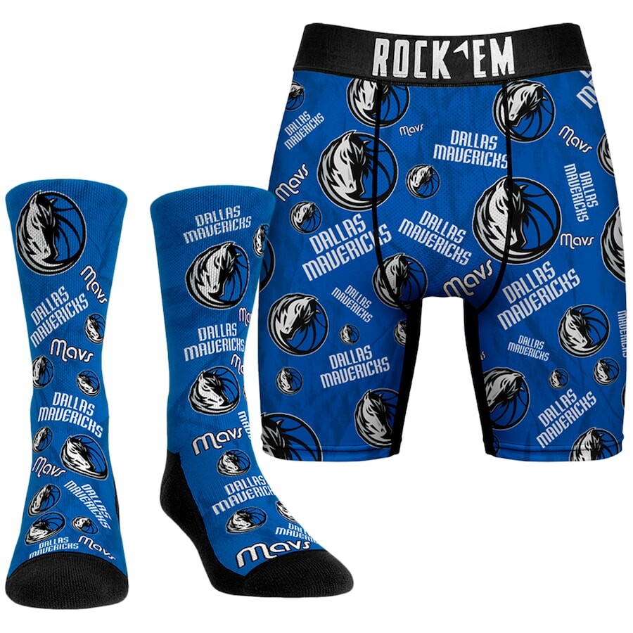 

Носки Rock Em Socks Dallas Mavericks, синий